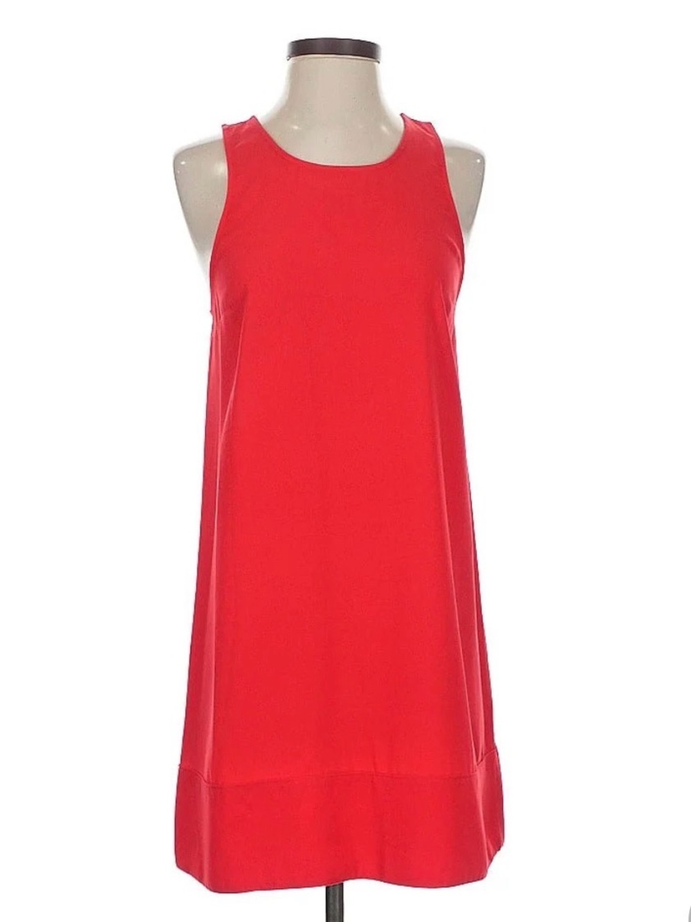 Leith  Sleeveless Red Shift Dress size S